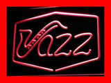 Jazz Bar Music Live Pub Club LED Neon Sign Electrical - Red - TheLedHeroes