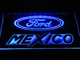 Ford Mexico LED Neon Sign USB - Blue - TheLedHeroes