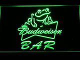 Budweiser Frog Bar LED Neon Sign USB -  - TheLedHeroes