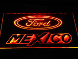 Ford Mexico LED Neon Sign USB - Orange - TheLedHeroes