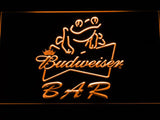 Budweiser Frog Bar LED Neon Sign USB -  - TheLedHeroes