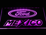 Ford Mexico LED Neon Sign USB - Purple - TheLedHeroes