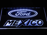 Ford Mexico LED Neon Sign USB - White - TheLedHeroes
