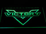 FREE Victory Motorcycle LED Sign - Green - TheLedHeroes