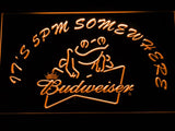 Budweiser Frog It's 5pm Somewhere LED Neon Sign USB -  - TheLedHeroes