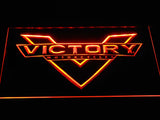 FREE Victory Motorcycle LED Sign - Orange - TheLedHeroes