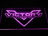 FREE Victory Motorcycle LED Sign - Purple - TheLedHeroes