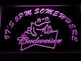 Budweiser Frog It's 5pm Somewhere LED Neon Sign Electrical -  - TheLedHeroes