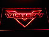 Victory Motorcycle LED Neon Sign Electrical - Red - TheLedHeroes