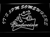 Budweiser Frog It's 5pm Somewhere LED Neon Sign Electrical -  - TheLedHeroes