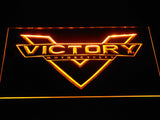 Victory Motorcycle LED Neon Sign Electrical - Yellow - TheLedHeroes