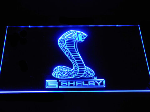 Shelby LED Neon Sign Electrical - Blue - TheLedHeroes