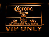 Corona Extra VIP Only LED Neon Sign USB - Orange - TheLedHeroes