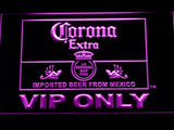 Corona Extra VIP Only LED Neon Sign Electrical - Purple - TheLedHeroes