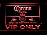 Corona Extra VIP Only LED Neon Sign Electrical - Red - TheLedHeroes