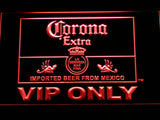 FREE Corona Extra VIP Only LED Sign - Red - TheLedHeroes