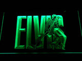 Elvis Presley (2) LED Neon Sign Electrical - Green - TheLedHeroes