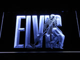 Elvis Presley (2) LED Neon Sign Electrical - White - TheLedHeroes