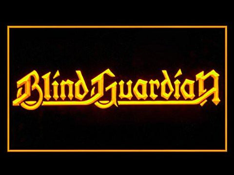 Blind Guardian LED Neon Sign USB - Yellow - TheLedHeroes