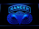 US Army Ranger Parawings LED Neon Sign Electrical - Blue - TheLedHeroes