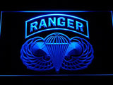 US Army Ranger Parawings LED Sign - Blue - TheLedHeroes