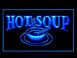FREE Hot Soup LED Sign - Blue - TheLedHeroes