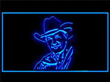 George Strait LED Neon Sign USB - Blue - TheLedHeroes