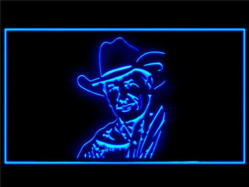 FREE George Strait LED Sign - Blue - TheLedHeroes