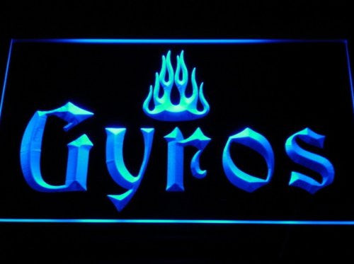 Gyros LED Sign - Blue - TheLedHeroes