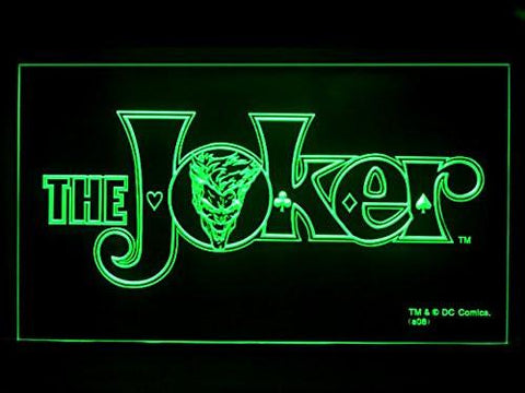 The Joker LED Neon Sign Electrical - Green - TheLedHeroes