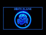 Death in June LED Neon Sign USB - Blue - TheLedHeroes