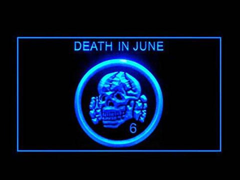 Death in June LED Neon Sign USB - Blue - TheLedHeroes