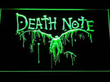 Death Note Notebook Cosplay LED Sign - Green - TheLedHeroes