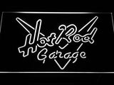 Hot Rod Garage LED Sign - White - TheLedHeroes