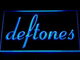 deftones Punk Music Bar Beer LED Sign - Blue - TheLedHeroes