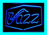 Jazz Bar Music Live Pub Club LED Neon Sign Electrical - Blue - TheLedHeroes