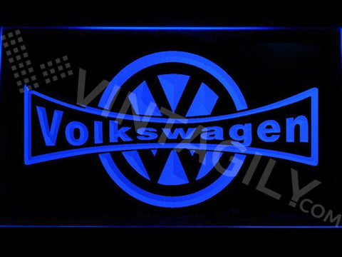 Volkswagen 2 LED Neon Sign Electrical - Blue - TheLedHeroes