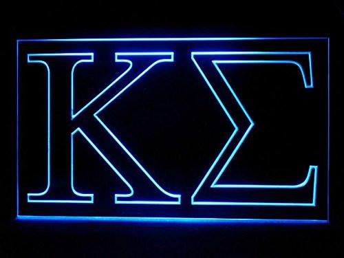 Kappa Sigma Fraternity LED Neon Sign Electrical - Blue - TheLedHeroes