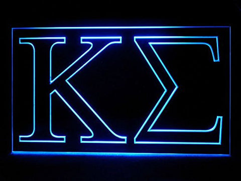 FREE Kappa Sigma Fraternity LED Sign - Blue - TheLedHeroes