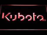 Kubota Tractor LED Neon Sign Electrical - Red - TheLedHeroes