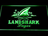 Landshark Larger LED Sign - Green - TheLedHeroes