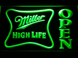 FREE Miller High Life Open LED Sign - Green - TheLedHeroes