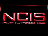 NCIS Naval Criminal Investigative 2 LED Sign - Red - TheLedHeroes