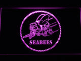 FREE Seabees Battalions LED Sign - Purple - TheLedHeroes