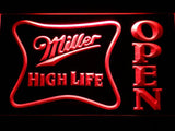 Miller High Life Open LED Neon Sign USB - Red - TheLedHeroes