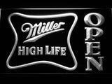 Miller High Life Open LED Neon Sign Electrical - White - TheLedHeroes