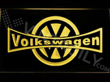 Volkswagen 2 LED Neon Sign USB - Yellow - TheLedHeroes