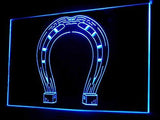 Horseshoe LED Neon Sign USB - Blue - TheLedHeroes