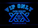 Dos Equis VIP Only LED Neon Sign Electrical - Blue - TheLedHeroes