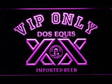 Dos Equis VIP Only LED Neon Sign Electrical - Purple - TheLedHeroes